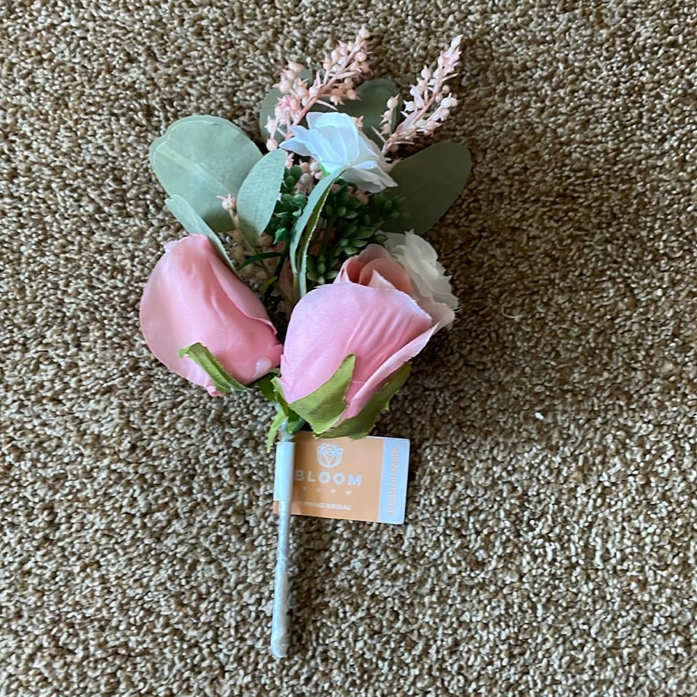 Bloom Room Pink Floral corsage